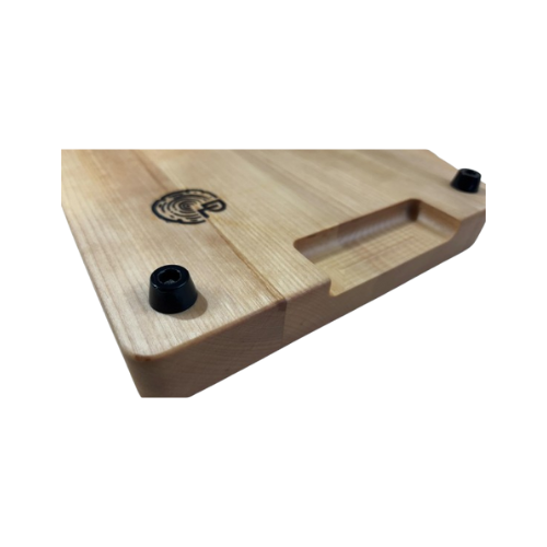 Planche à découper - Couteaux et chapeau