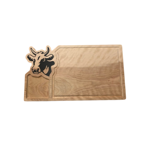 Assiette à steak avec compartiment